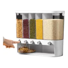 GENERICO - Dispensador De Alimentos Frutos Secos 6 Compartimientos