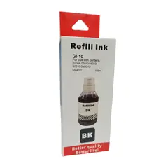 GENERICO - Botella Tinta Generica 10 Negra Canon Para Im G5010 G5011 G6010 G7010