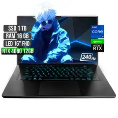 ASUS - ROG ZEPHYRUS INTEL CORE I9-13900H RTX 4080 12GB SSD 1TB RAM 16GB LED 16" FHD 240Hz