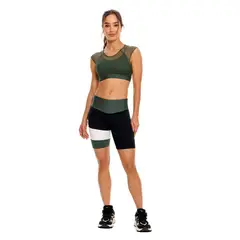 CHAMELA - Crop top Verde 43446