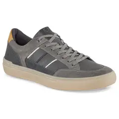 LUSSIO - Tenis Urbanos Alessan Gris Osc para Hombre