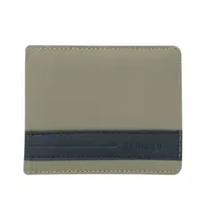 TOTTO - Billetera Vlideri 2.0 Con RFID Blocker Beige/Azul