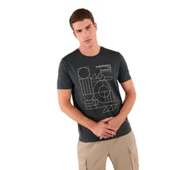 TOTTO - Camiseta para Hombre Mozartpro Gris