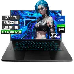 ASUS - ROG ZEPHYRUS INTEL CORE I9-13900H RTX 4080 12GB SSD 1TB RAM 32GB LED 16" FHD 240Hz