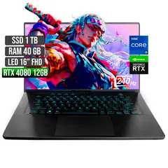 ASUS - ROG ZEPHYRUS INTEL CORE I9-13900H RTX 4080 12GB SSD 1TB RAM 40GB LED 16" FHD 240Hz