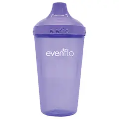 EVENFLO - Vaso Entrenador ABC Boquilla Dura 10 onzas Lila -