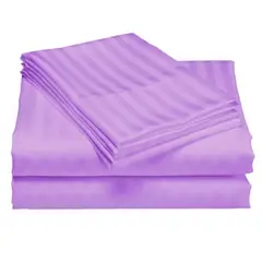 ZHOPI CO - Juego Sabanas Cama Queen Color Lila De Lujo