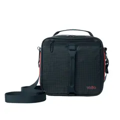 TOTTO - Lonchera Ejecutiva Dual 2 con Aislamiento Térmico Azul