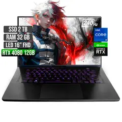 ASUS - Portátil ROG Zephyrus Intel Core i9 RTX 4080 32GB 2TB 16"