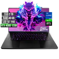 ASUS - ROG ZEPHYRUS INTEL CORE I9-13900H RTX 4080 12GB SSD 2TB RAM 40GB LED 16" FHD 240Hz
