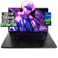 ASUS - ROG ZEPHYRUS INTEL CORE I9-13900H RTX 4080 12GB SSD 2TB RAM 64GB LED 16" FHD 240Hz