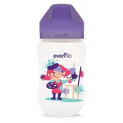 EVENFLO - Vaso Entrenador Boquilla Dura 9 onzas Artista -