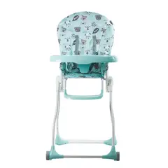EBABY - Silla comedor ZAZI - EB607 Verde