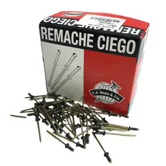 GENERICO - Remache Ciego 4 - 3 (1/8- 5/16) Bronce X500
