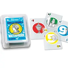 FOURNIER - Baraja Española Waterproof 50 Cartas Plastica Agua