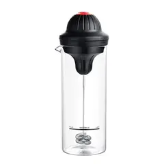 GENERICO - Batidor de Leche Eléctrico con Recipiente Espumador de Leche