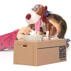 GENERICO - Alcancía De Perro Electrónica Tragamonedas