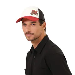 TOTTO - Gorra Camionera Atlasy color Blanca/Roja
