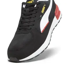 PUMA - Tenis Hombre Bajo Negro Graviton