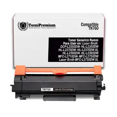 GENERICO - Toner Compatible Con Brother L2550dw L2750dw L2350dw Tn760