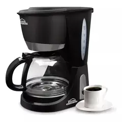 GENERICO - Cafetera Eléctrica Home Elements 12 Tazas Vidrio HE-7031A Negro 120V
