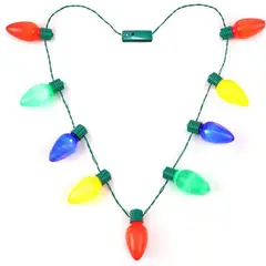 GENERICO - Collar Luces De Navidad Multicolor Unidad