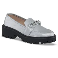 CROYDON - Mocasines Priscila Plata para Mujer