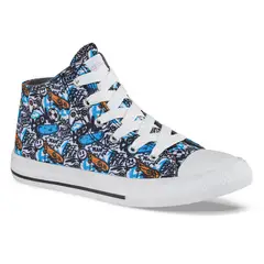 CROYDON - Tenis Casuales Krabs Alto Azul para Niño