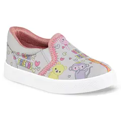LOS GOMOSOS - Tenis Casuales Uncles Gris para Niña