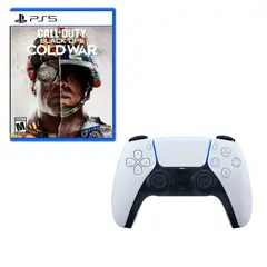 PLAYSTATION - Control 5 Blanco Con Juego Call Of Duty Cold War Ps5