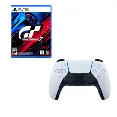 PLAYSTATION - Control 5 Blanco Con Juego Gran Turismo 7 Ps5