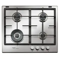 WHIRLPOOL - Estufa 59 cm 4 Puestos Gas Natural AKT700IXL