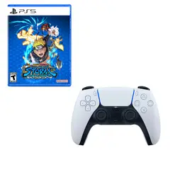 PLAYSTATION - Control 5 Blanco Con Juego Naruto x Boruto Ultimate Ninja Storm Connections Ps5