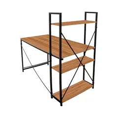 STAY ELIT - ESCRITORIO HOME OFFICE DE MELAMINA CON REPISA 120 CM