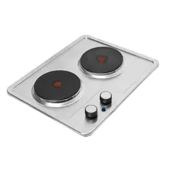 CHALLENGER - Estufa 35 cm 2 Puestos Electrica SP 6272 Gris