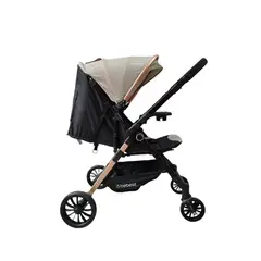 BEBESIT - Coche Reversible Para Bebé City Beige