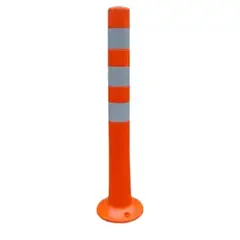 GENERICO - Hito Vial Flexible Tipo Cono 3cintas Reflectivas Demarcacion
