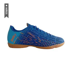 GOLTY - Zapatillas Lisa Form New Future Niño-Azul/Naranja