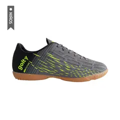 GOLTY - Zapatillas Lisa Form New Future Niño-Negro/Amarillo