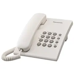 PANASONIC - Teléfono Alambrico TS500 Blanco