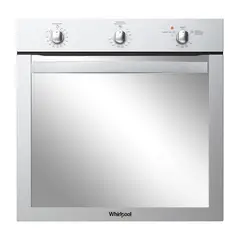 WHIRLPOOL - Horno de Empotrar 60 cm Gas Propano WOA120S Gris