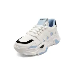 TELLENZI - Tenis Mujer Blanco-Cielo 5017