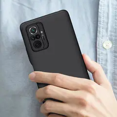 GENERICO - Funda Carcasa Estuche Protector Para Redmi note 10 Pro Negro