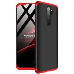 GENERICO - Funda Carcasa Estuche Protector Para Redmi note 8 pro Negro rojo