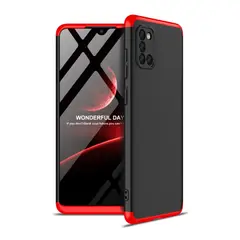 GENERICO - Funda Carcasa Estuche Protector Para Samsung A31 Negro Rojo