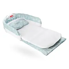 ASIA IMPORT - Cuna Portatil Plegable Para Bebe Color Verde Agua