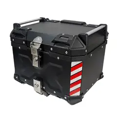 GENERAL - BAÚL ALUMINIO METALWOLF 45 LT CON ESPALDAR Y BASE