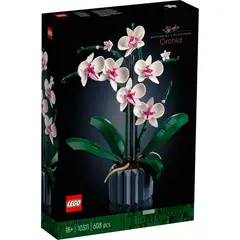 LEGO - Set Construcción Orquídea 608 Piezas Adulto Original