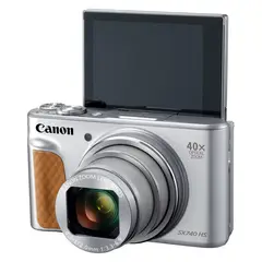 CANON - Cámara PowerShot SX740 HS Compacta 20,3 MG 4K 40X Zoom Silver
