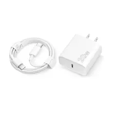GENERICO - Cargador Phone 17 16 15 Carga Rápida Tipo C 20w Cable 180cm